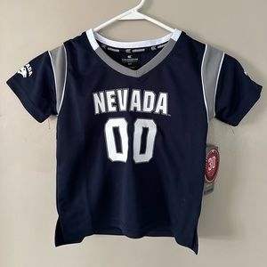 NWT COLOSSEUM NEVADA WOLFPACK TODDLER FOOTBALL JERSEY 5T